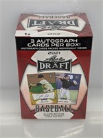 2021 Leaf Draft Baseball 50 Card Set & 3 Autos