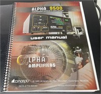Alpha 9500 Linear Amplifier, 220V