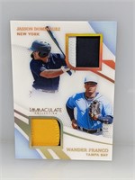 Dominguez Franco 2021 Immaculate Dual Jersey 3/25