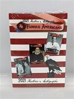2021 Famous Americans Historic Autographs 6 Packs