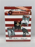 2021 Famous Americans Historic Autographs 6 Packs
