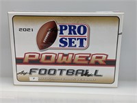 2021 Leaf Pro Set Power Football Hobby Box 7 Autos