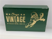 2021 College Football Onyx Vintage Box 2 Autos