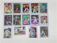 Mike Trout 14 Card Lot