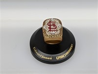 2006 St. Louis Cardinals World Series Ring Display