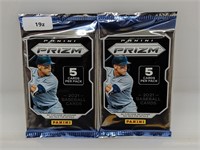 (2) x 2021 Prizm QUICK PITCH Baseball 10 Card Pack