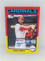 2021 Topps Tribute Autograph Ozzie Smith /50