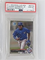 2017 Bow Chrome Mini Vladimir Guerrero. Jr. PSA 10