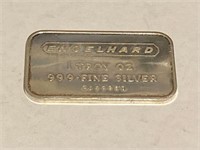 Englehard 1 oz. .999 Silver Bar