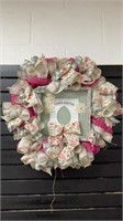 Handmade Easter Wreath measuring 22 inches