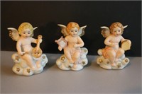3 Little Pottery Angels