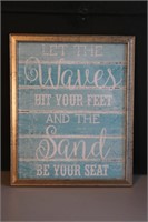 Let The Waves Hit Wall Decor Pic #4