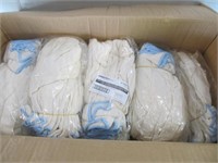 Ambitex White Cotton / Poly Gloves Size L - NEW