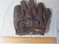 Antique Leather Baseball Glove