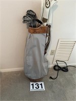 Golf bag w/clubs
