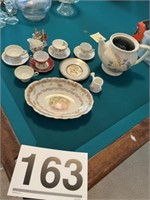 Porcelain cups and saucers