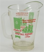* Vintage 7" Heileman's Special Export Beer Glass