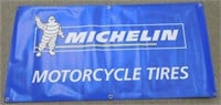 * Michelin Motorcycle Tires Heavy Vinyl Banner