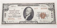 $10 NC 1929 Winchester VA