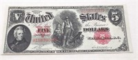 $5 US 1907 Large Note