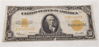 $10 GoldCoin 1922 Gold Cert