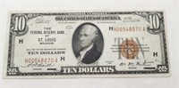 $10 NC 1929 St Louis, Missouri