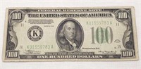 $100 FR 1934 Dallas TX