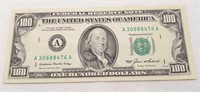 $100 FR 1985 Boston
