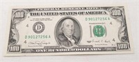 $100 FR 1990 Cleveland