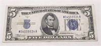 $5 SS 1934C Silver Cert