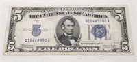 $5 SS 1934C Silver Cert