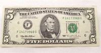 $5 FR 1995 Atlanta