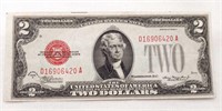 $2 US Note 1928D