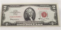 $2 US Note 1963A