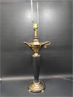 Brass Aladdin Genie Table Lamp