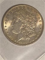 1900 Silver Morgan Dollar UNC