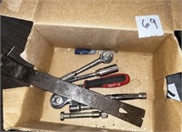 box lot- hand tools, see pictures