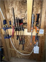 Clamp lot - see pics, all clamps included