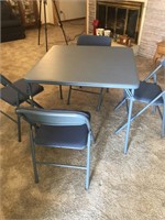 Cosco folding table and chairs