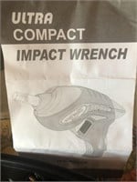 Portable compact impact wrench