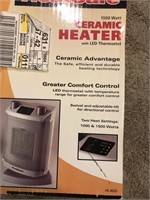 Ceramic heat safe & Honeywell fan