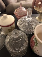 Lidded candy dishes