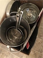 Stainless steel pans