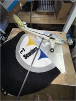 steelers rug and airplane