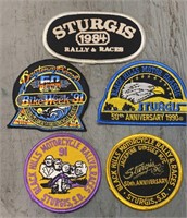 Motorcycle Rally Patches