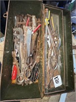 Box lot tool box & tools