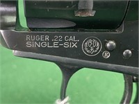 Ruger Old Model Single Six Revolver, 22 LR