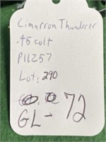 Cimarron Thunderer Revolver, .45 Colt