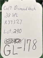 Colt Diamondback, .38 Spl