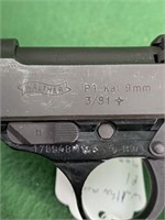 Walther Model P-1 Pistol, 9mm